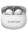 Bežične slušalice Canyon - TWS-8, bijele - 2t