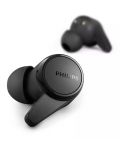 Bežične slušalice Philips - TAT1207BK/00, TWS, crne - 4t