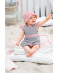 Haljina za bebe sa UV 30+ zaštitom Sterntaler - Prugasta, 74 cm, 6-9 mjeseci - 2t