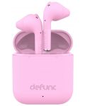 Bežične slušalice Defunc - TRUE GO Slim, TWS, ružičaste - 3t