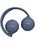 Bežične slušalice s mikrofonom JBL - Tune 670NC, ANC, plave - 5t