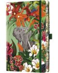 Bilježnica Castelli Eden - Elephant, 13 x 21 cm, bijeli listovi - 2t
