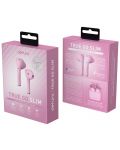 Bežične slušalice Defunc - TRUE GO Slim, TWS, ružičaste - 7t
