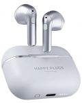 Bežične slušalice Happy Plugs - Hope, TWS, srebrnaste - 3t