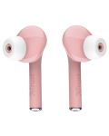Bežične slušalice Trust - Nika Touch, TWS, ružičaste - 5t