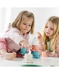 Igračka za bebu NIP Play Green - Stacking Cups, 5 komada - 8t