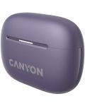 Bežične slušalice Canyon - CNS-TWS10, ANC, ljubičaste - 6t