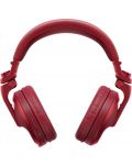 Bežične slušalice s mikrofonom Pioneer DJ - HDJ-X5BT, crvene - 3t