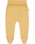 Dječje hlače Bio Baby - Organski pamuk, 80 cm, 9-12 mjeseci, žuti - 1t