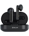 Bežične slušalice Tellur - Flip, TWS, crne - 1t