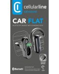 Bežična slušalica s mikrofonom Cellularline - Car Flat, crna - 6t