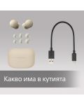 Bežične slušalice Sony - LinkBuds S, TWS, ANC, bež - 11t