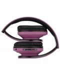 Bežične slušalice PowerLocus - P2, crno/ljubičaste - 5t