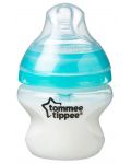 Bočica za bebe Tommee Tippee Closer to Nature - Anti-Colic, 150 ml, s dudom 1 kap - 4t
