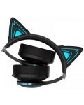 Bežične slušalice s mikrofonom Edifier - G5BT CAT, crne - 5t