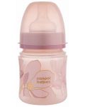 Dječja bočica protiv grčeva Canpol babies - Easy Start, Gold, 120 ml, ružičasta - 1t