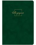 Dnevnik Lastva Flock - А5, 112 l, zeleni - 1t