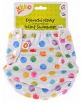 Kupaći kostim za bebe Xkko - Watercolor Polka Dots - 1t