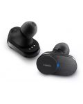 Bežične slušalice Philips - T1BK/00, TWS, ANC, crne - 5t