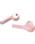 Bežične slušalice Trust - Nika Touch, TWS, ružičaste - 7t