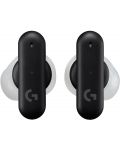 Bežične slušalice Logitech - G FITS Gaming Earbuds, TWS, crne - 2t
