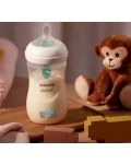 Bočica za bebe Philips Avent - Natural Response 3.0, AirFree, 1m+, 260 ml, Slon - 8t