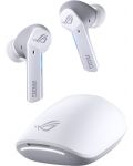 Bežične slušalice ASUS - ROG Cetra True Wireless, ANC, bijelo/sive - 3t