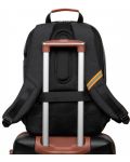 Poslovni ruksak za laptop R-bag -  Bunker Black, 15" - 4t