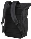 Poslovni ruksak za laptop R-bag - Roll Black, 15" - 2t