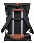 Poslovni ruksak za laptop R-bag - Roll Black, 15" - 4t
