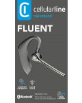 Bluetooth Slušalica Cellularline - Fluent, mono, crna - 2t