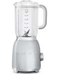 Blender Smeg - BLF01SVEU, 1.5l, 4 stupnja, 800W, srebrni - 1t