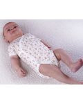 Bodi kratkih rukava Bio Baby - organski pamuk, 62 cm, 3-4 mjeseca, bijelo-bež - 3t