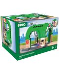 Drvena igračka Brio World – Željeznički kolodvor - 3t