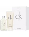 Calvin Klein Комплект CK One - Toaletna voda i Gel za tuširanje, 50 + 100 ml - 1t