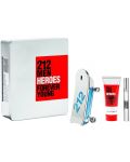 Carolina Herrera Set 212 Men Heroes - Toaletna voda, 90 i 10 ml + Gel za tuširanje, 100 ml - 1t