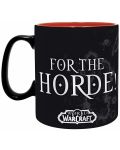 Šalica ABYstyle Games: World of Warcraft - Horde logo, 460 ml - 2t