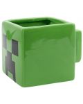 Šalica 3D ABYstyle Games: Minecraft - Creeper, 450 ml - 1t