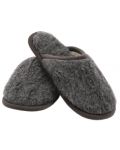 Vunene papuče Primo Home - Granite, 100% merino vuna, 40-41, tamno sive - 1t