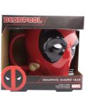 Šalica 3D Paladone Marvel: Deadpool - Deadpool - 3t