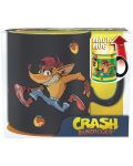 Šalica s termo efektom ABYstyle Games: Crash Bandicoot - Nitro - 4t
