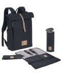 Torba za dječja kolica s priborom Lassig - Rolltop, Night Blue - 3t