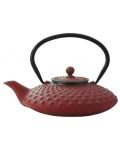 Čajnik od lijevanog željeza Bredemeijer - Xilin, 800 ml, crveni - 1t