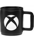 Šalica 3D Paladone Games: Xbox - Logo (B&W) - 1t