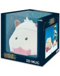 Šalica 3D ABYstyle Games: League of Legends - Poro - 5t