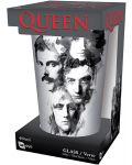 Čaša za vodu GB eye Music: Queen - Faces, 400 ml - 3t