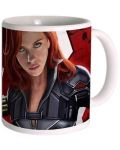 Šalica Semic Marvel: Black Widow - Fight - 1t