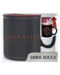 Šalica s toplinskim učinkom ABYstyle Games: Dark Souls - You Died - 4t