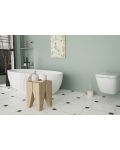 WC četka Inter Ceramic - Amelia, 12 x 10.2 x 37 cm, bež - 2t