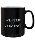 Šalica s toplinskim učinkom ABYstyle Television:  Game Of Thrones - Winter is here - 1t